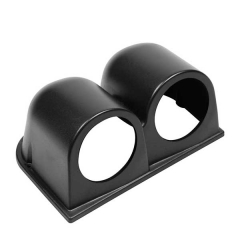 PORTE MANOMETRE / CARENE NOIRE 2 TROUS