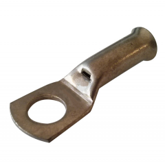 Cosse tubulaire à souder pour câble batterie 25mm²  diam trou 10mm