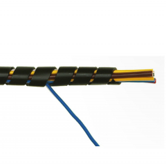 Gaine spiralée de 5 à 30mm (rouleau de 25m)